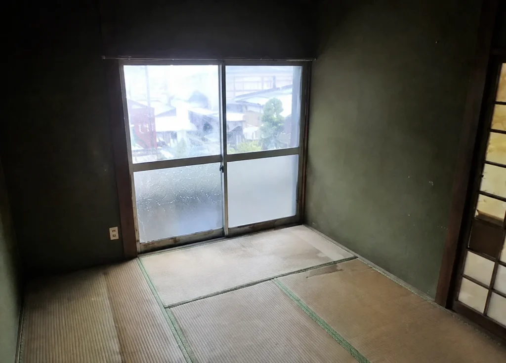 片付け後の室内