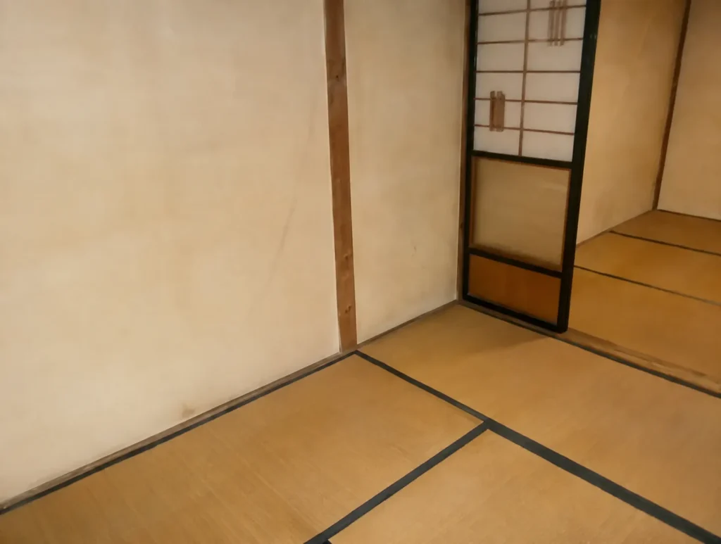 片付け後の室内